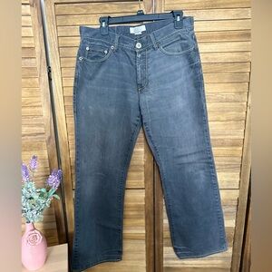 Armani Exchange Men's Dark Gray Relaxed Jeans size 33x29